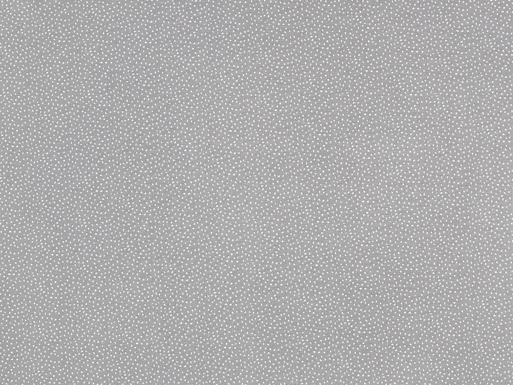 Țesătură SIMONA 100% bumbac - puncte albe mici pe gri