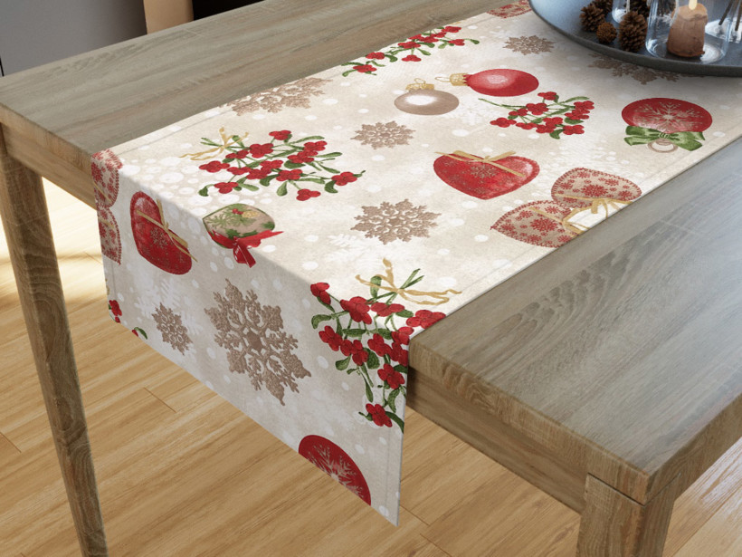 Napron de masă decorative de crăciun VERONA - model 492