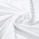 Țesătură damasc albă - Atlas Grand model 369 - dungi 2cm - la metru, lățime 140 cm