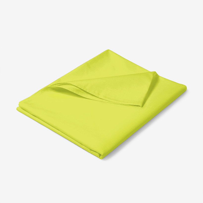 Cearceaf de pat din 100% bumbac, prelată - verde lime