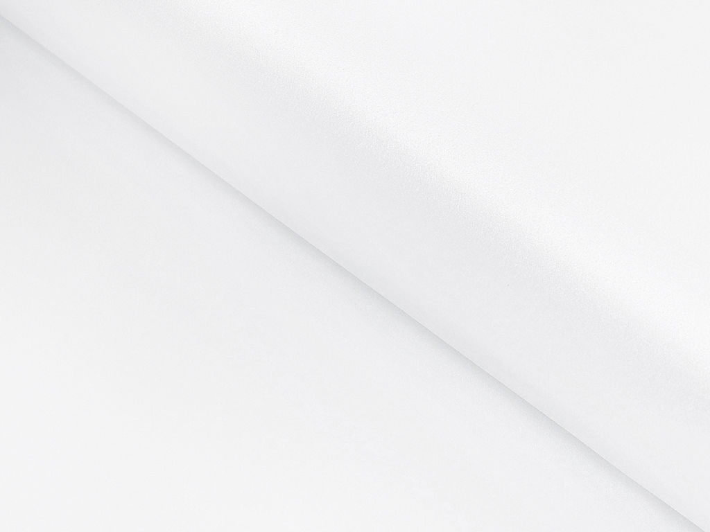 Țesătură teflonată de lux - model 1109 albă cu aspect satinat