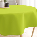 Față de masă decorativă LONETA - verde - rotundă