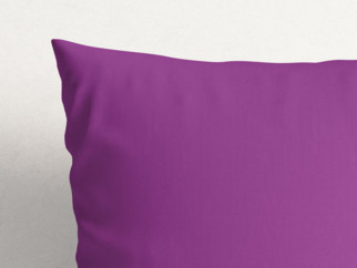 Față de pernă din bumbac - violet