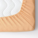 Cearceafuri de pat din terry cu elastic - culoare  somon