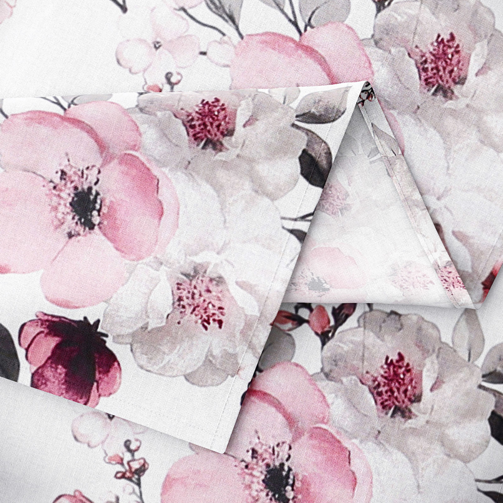 Față de masă 100% bumbac - flori de cireș Sakura