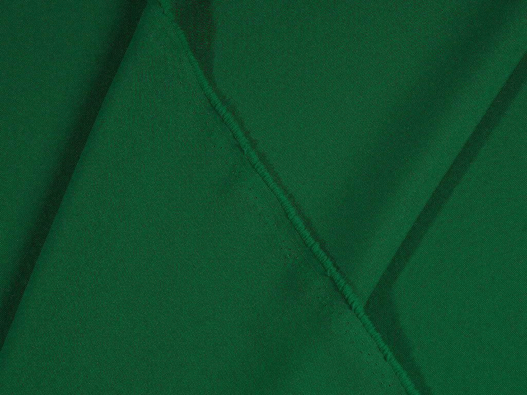 Țesătură decorativă o singură culoare Rongo - verde smarald