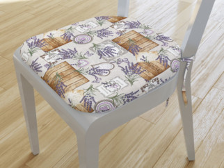 Pernă pentru scaun rotundă decorativă 39x37cm - LONETA - model 406