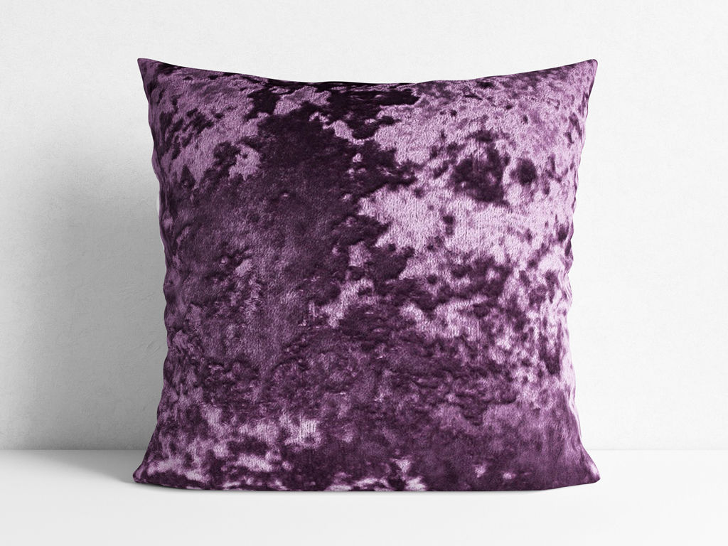 Față de pernă decorativă Deluxe - violet deschis