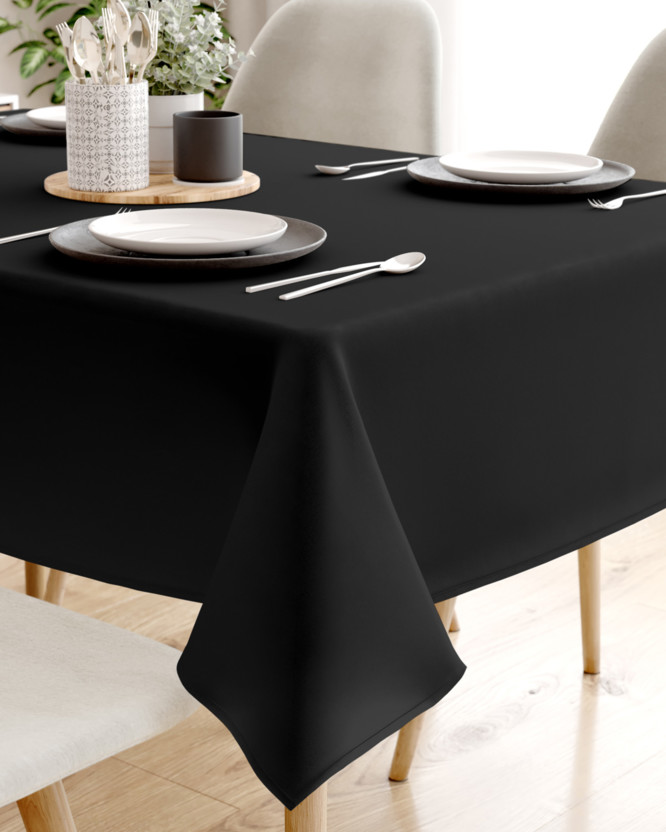 Față de masă decorativă LONETA - negru