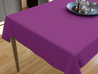Față de masă din bumbac - violet