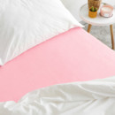 Cearceafuri de pat din terry pentru saltele înalte - roz