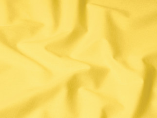 Față de masă din bumbac galben - rotundă