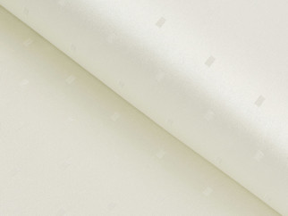 Țesătură din teflon de lux pentru fețe de masă - model 096 - vanilie cu dreptunghiuri lucioase - lățime 160 cm