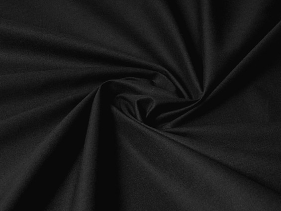 Tesături din bumbac 100% o singură culoare - negru - metraj lătime 145 cm